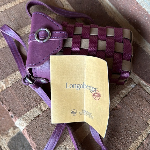 Longaberger Small Buckle Bag Basket - Picture 7 of 10